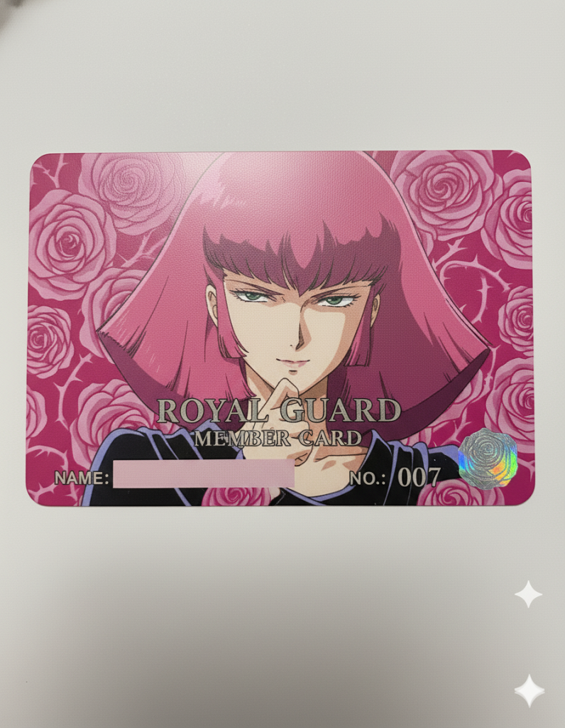 ハマーン様親衛隊会員証が出来ました！信者の方以外は観ないで下さい！（2枚目）