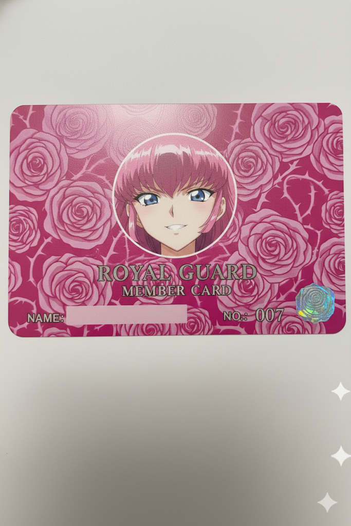 ハマーン様親衛隊会員証が出来ました！信者の方以外は観ないで下さい！（1枚目）