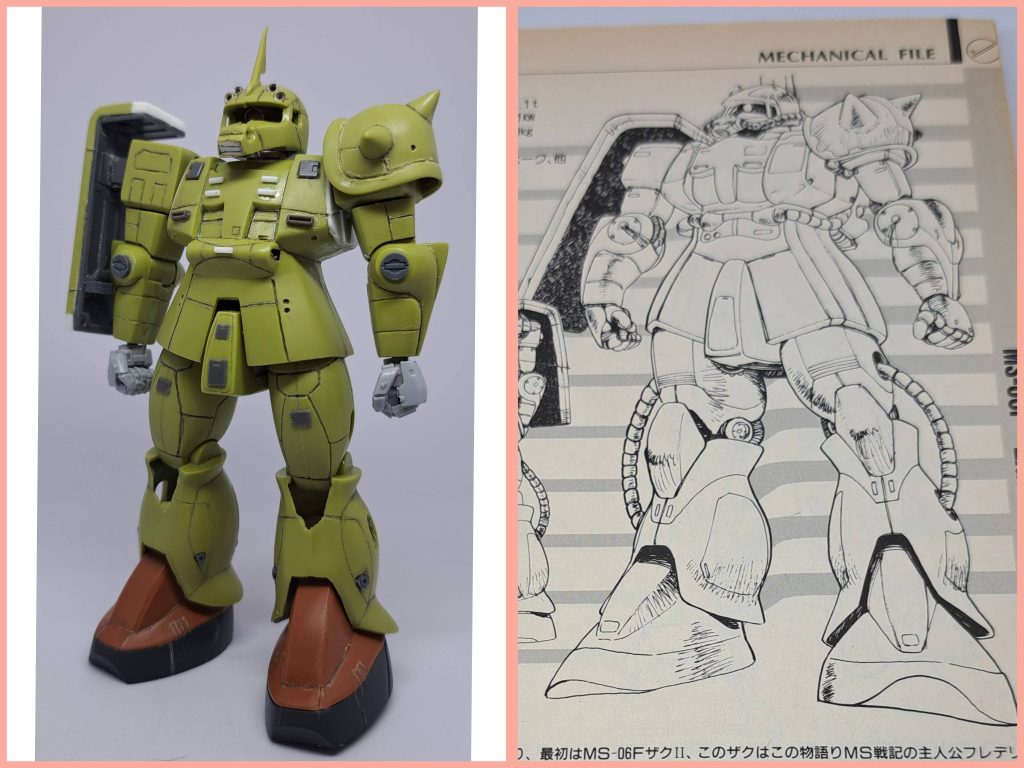 改造工程中と近藤版の比較