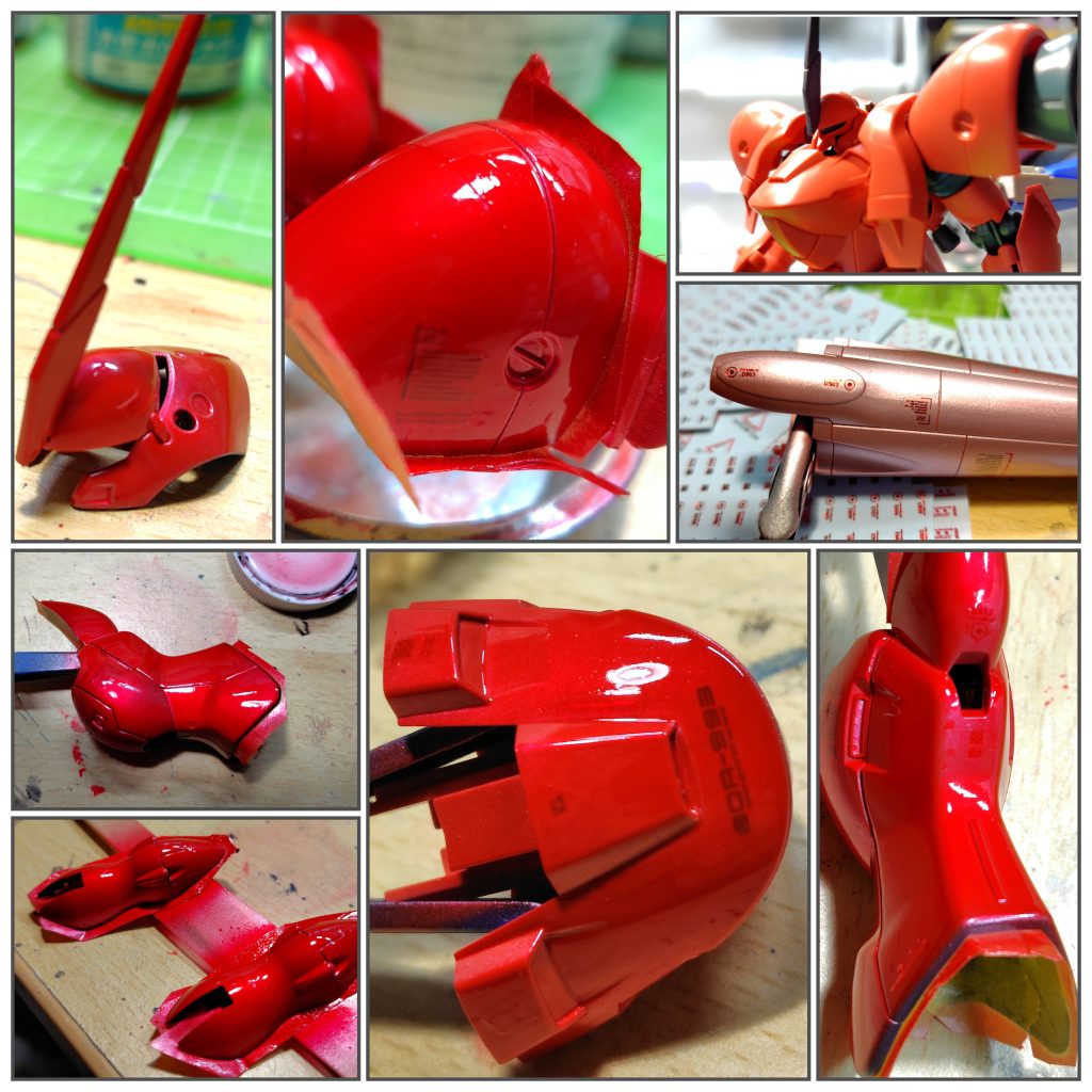 キャンディと言うほどの飴感はなく、りんご飴くらいには見られたのですが写真だと単に赤色のツヤ有り塗装の出来栄えですなぁ。塗装は本当にムズカシイ。