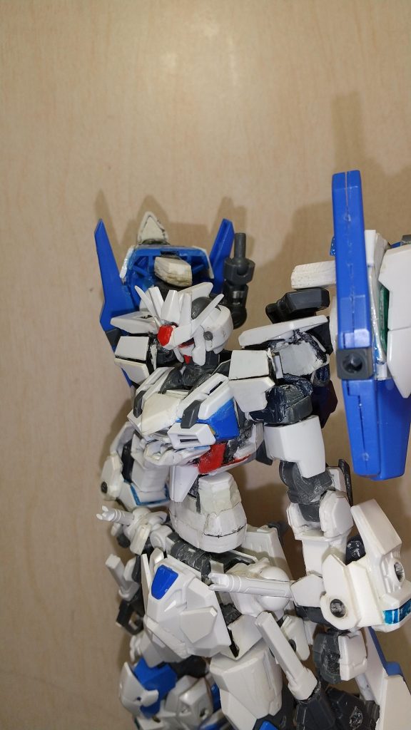 エクスフレイム-フル装備形態-高機動ユニットとGNフルドライブを装備させた形態