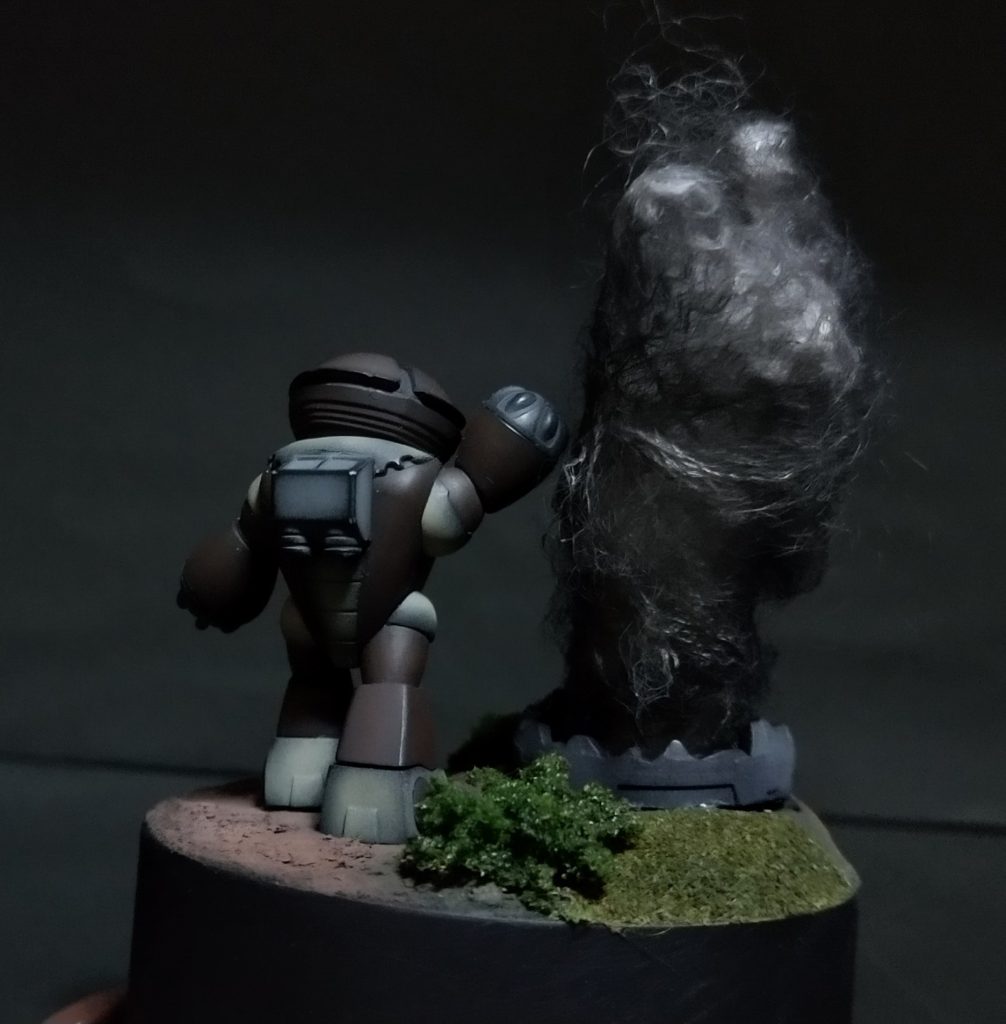 破壊されたトーチカの煙もこんな感じなら見れますかね🤔