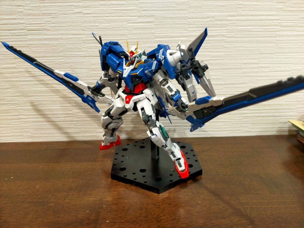 水転写デカール貼り頑張ったダブルオーザンライザー–4枚目/制作者：maki-v