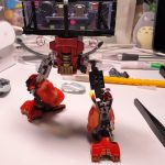 グフフライトタイプの余りパーツとしてのグフカスタムのスネふくらはぎパーツ、捨てず[…]