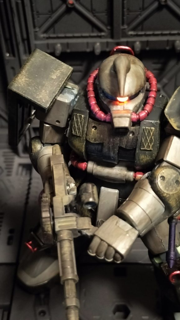 ”太陽の牙”のザクII–5枚目/制作者：Kaishi-Den