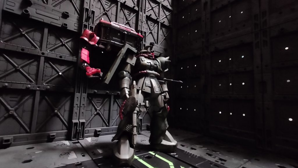 ”太陽の牙”のザクII–2枚目/制作者：Kaishi-Den