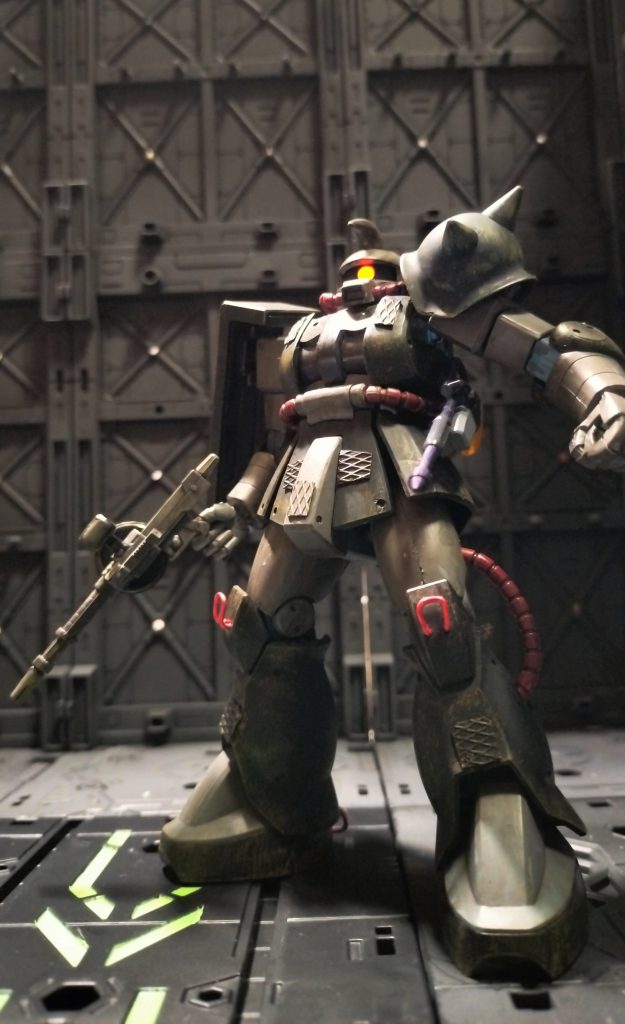 ”太陽の牙”のザクII–4枚目/制作者：Kaishi-Den