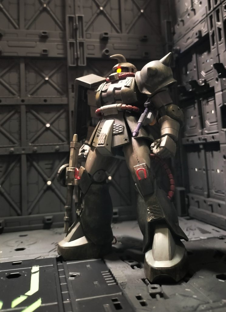 ”太陽の牙”のザクII–3枚目/制作者：Kaishi-Den