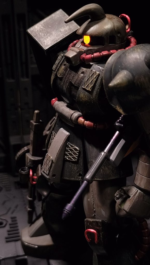 ”太陽の牙”のザクII–5枚目/制作者：Kaishi-Den