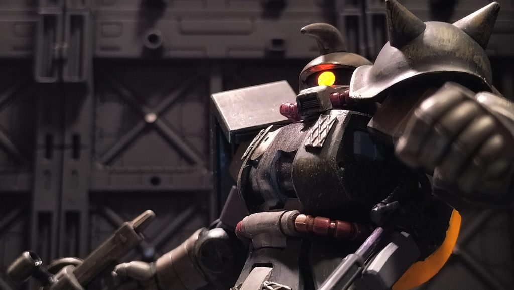 ”太陽の牙”のザクII–6枚目/制作者：Kaishi-Den