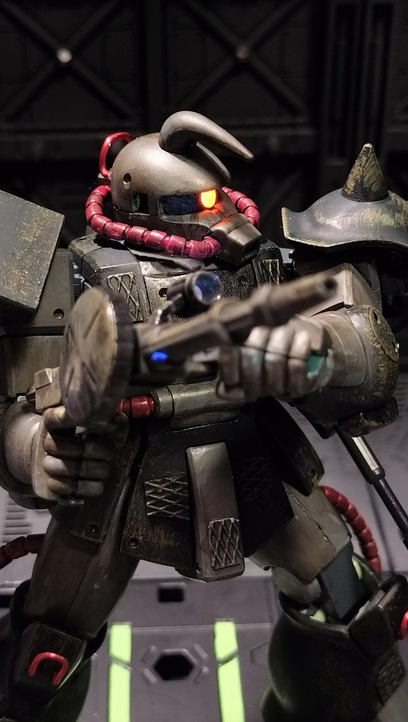 ”太陽の牙”のザクII–8枚目/制作者：Kaishi-Den