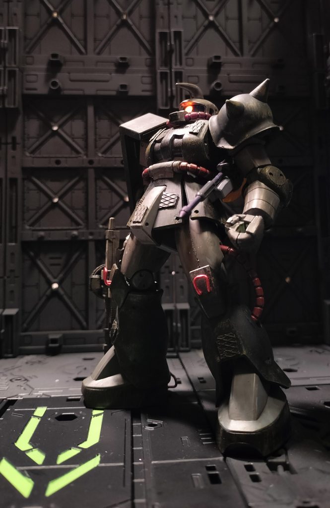 ”太陽の牙”のザクII–2枚目/制作者：Kaishi-Den