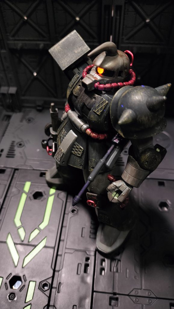 ”太陽の牙”のザクII–4枚目/制作者：Kaishi-Den