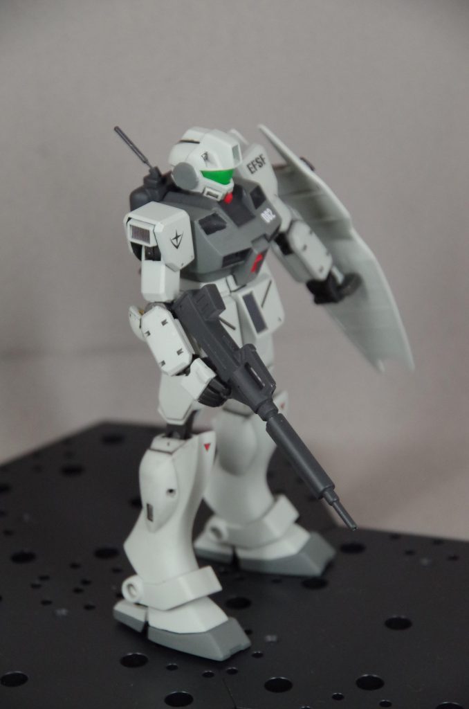 マシンガンはプラ棒と真鍮パイプでロングバレル化しています。