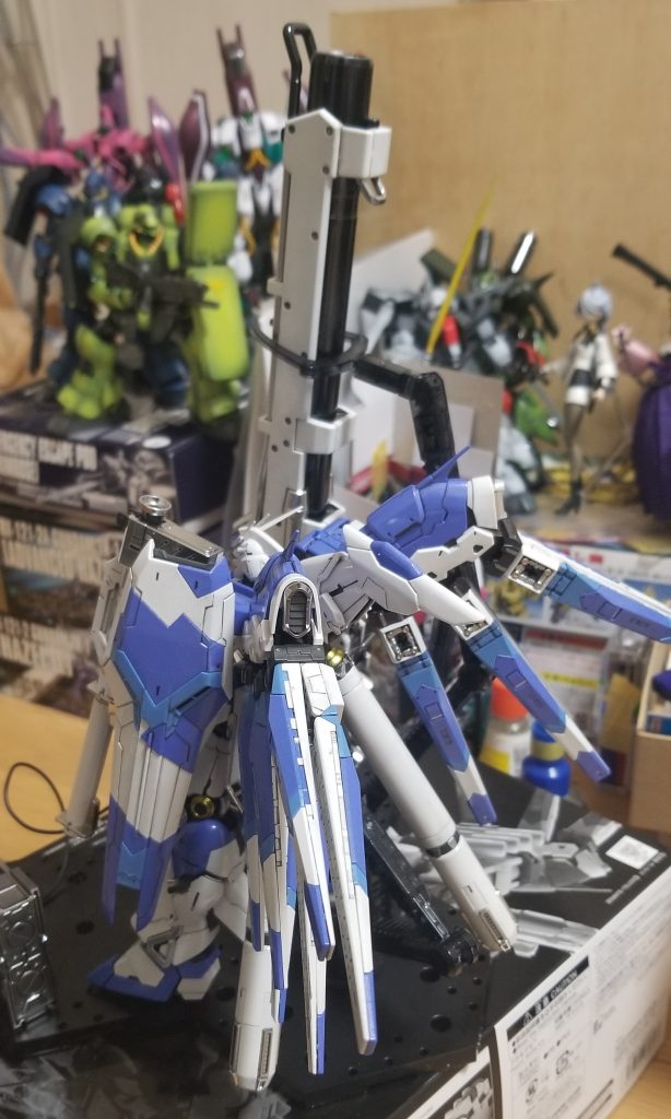 RG Hi-ν　&　ハイメガバズーカランチャー–4枚目/制作者：nabewobilly