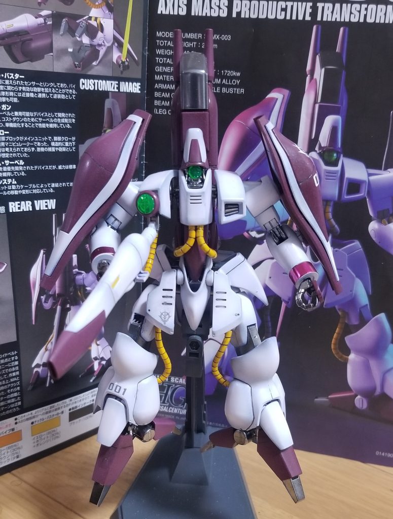 HG　ガザC　ハマーン機(白ベース)