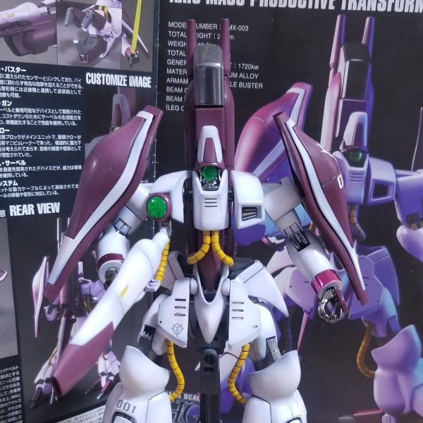 HG　ガザC　ハマーン機(白ベース)