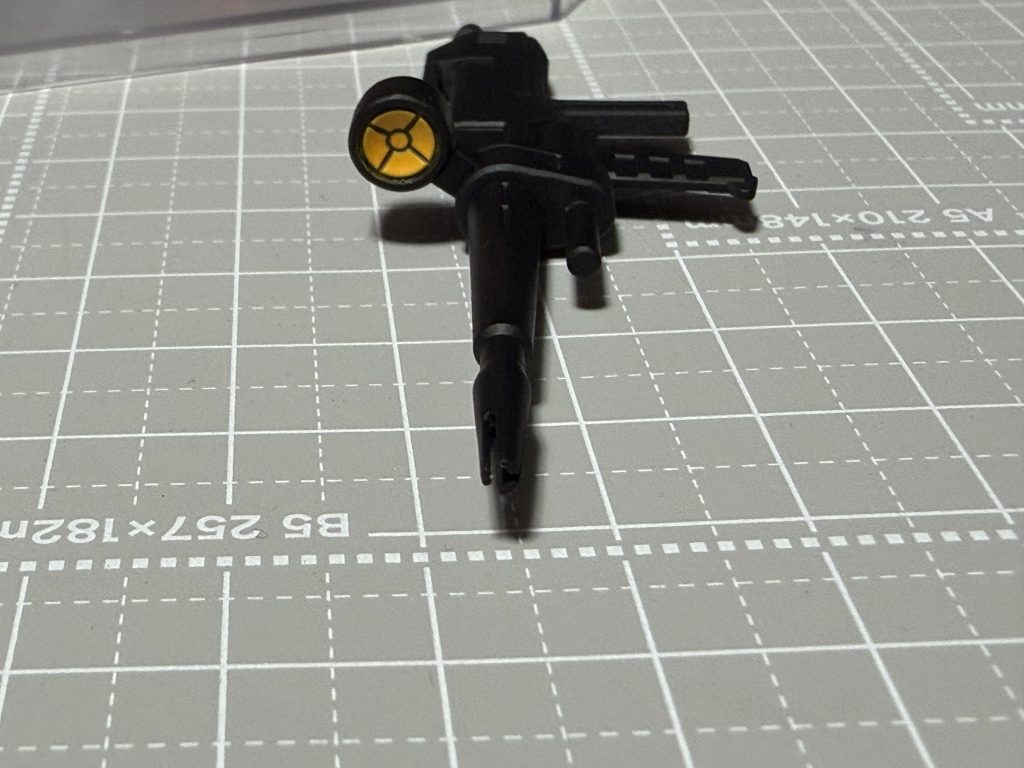 わかりにくいですが、銃口は開口して肉抜き？してます