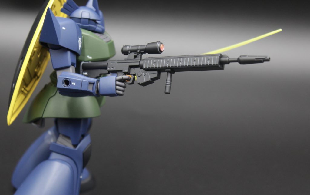 試作ビームライフル。センサー部はHアイズ