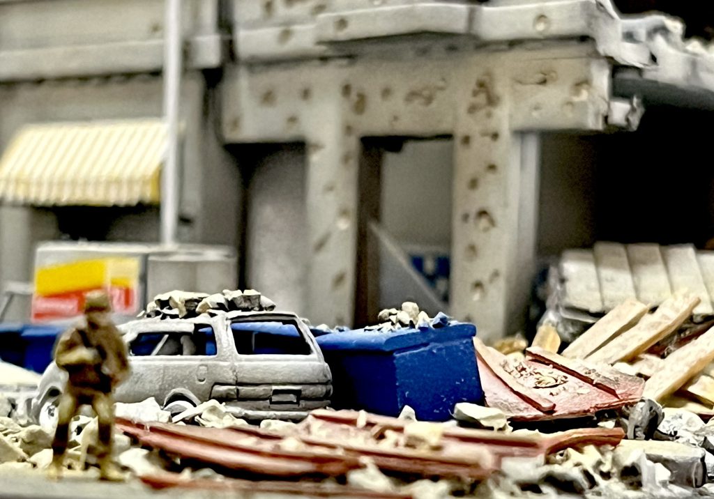 「敗走」〜復讐のレクイエムより〜吉本模型部「第６回模コン」ver.–5枚目/制作者：RaMuShizu