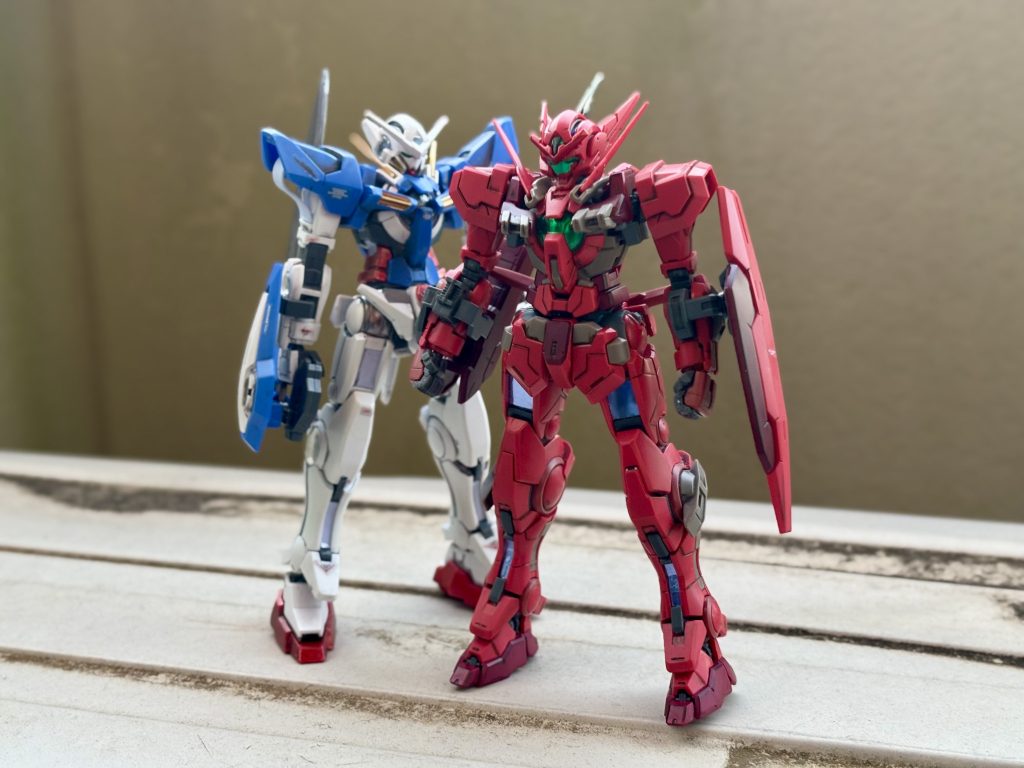 HGエクシアと一緒に