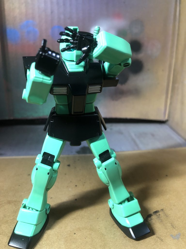 ジム　ジェガン風カラーを添えて