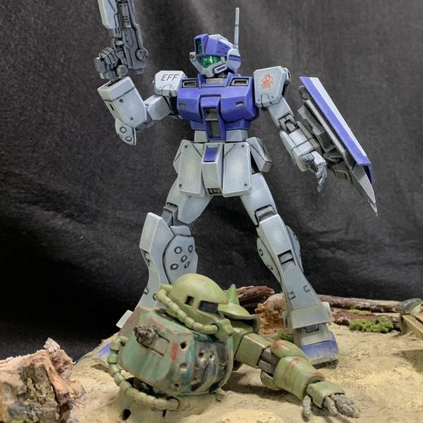 コロニーの落ちた地で…