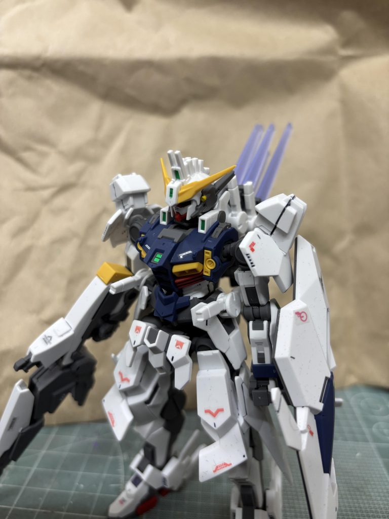 ゴテゴテした追加装備が素敵💓。本編は見たこと無いので、どんな機能かは知らんけど。