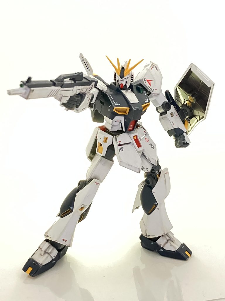 ENTRY GRADE 1/144 νガンダム–4枚目/制作者：かるすも