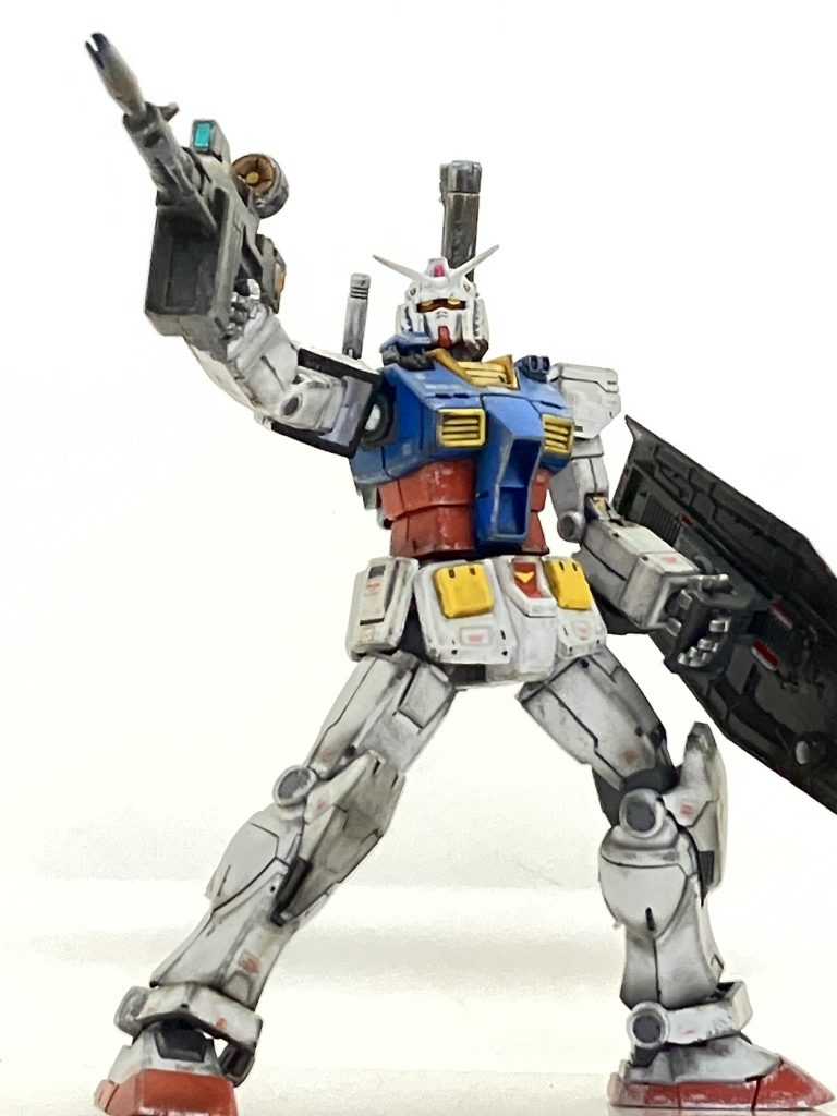 HG 1/144 RX-78-02 ガンダム(GUNDAM THE ORIGIN版)–2枚目/制作者：かるすも