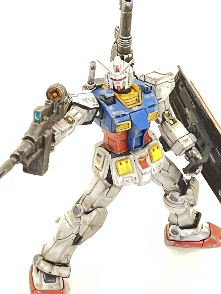 HG 1/144 RX-78-02 ガンダム(GUNDAM THE ORIGIN版)–3枚目/制作者：かるすも