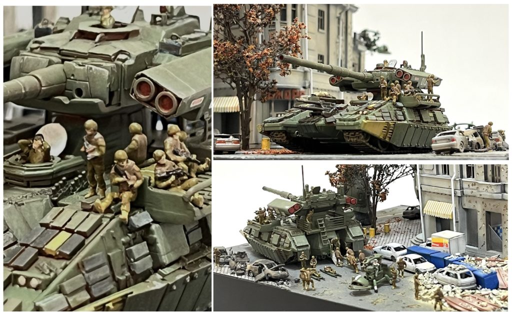 「敗走」〜復讐のレクイエムより〜吉本模型部「第６回模コン」ver.–3枚目/制作者：RaMuShizu