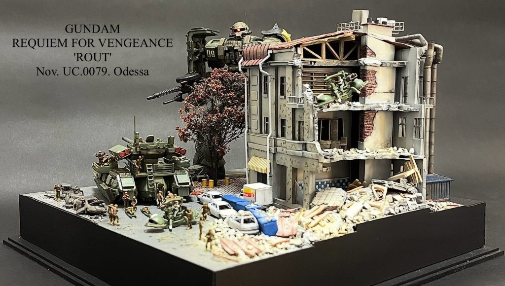 「敗走」〜復讐のレクイエムより〜吉本模型部「第６回模コン」ver.–2枚目/制作者：RaMuShizu