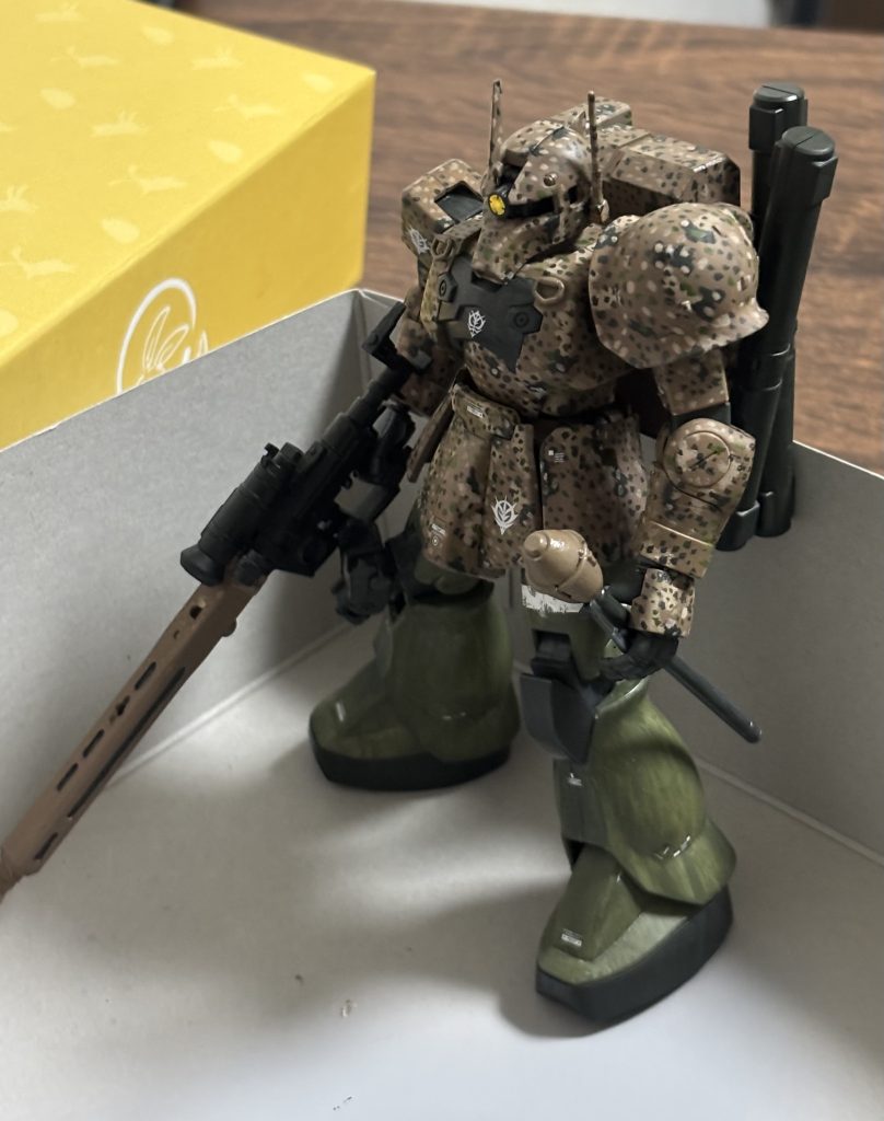 ウェザリング前です。シュツルムファウストも装備予定でした。