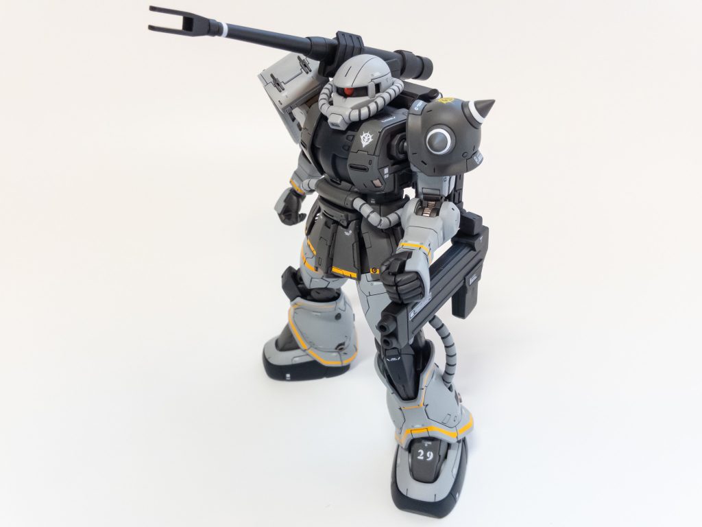 HG ザク・ハーフキャノン–8枚目/制作者：二七号