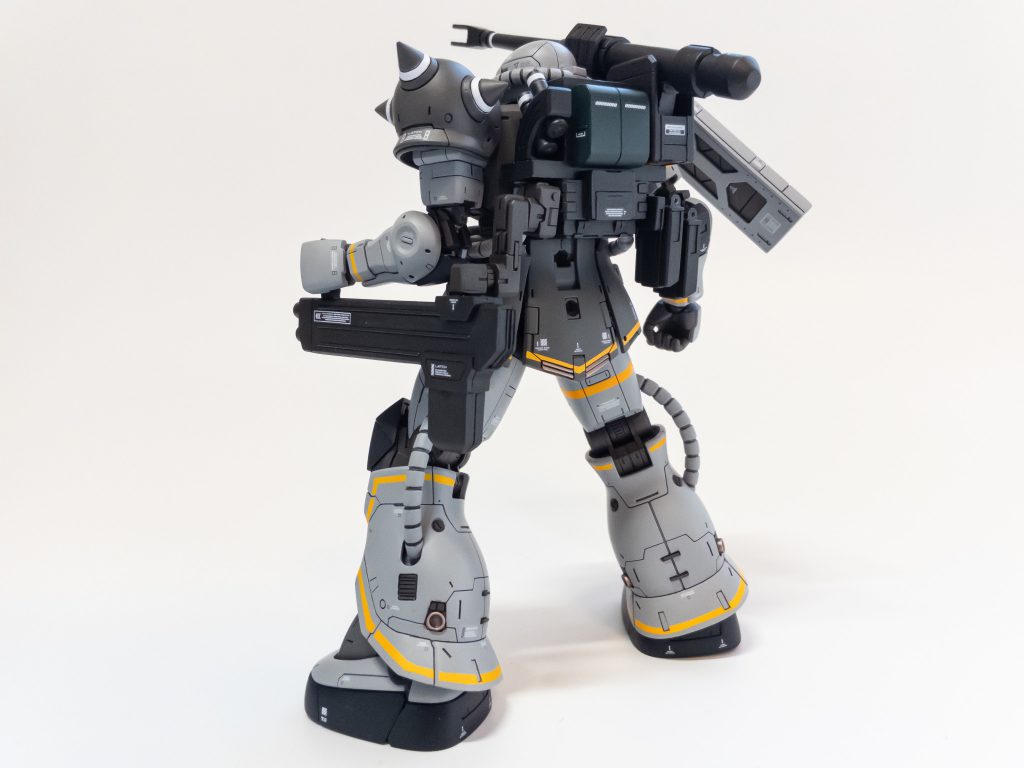 HG ザク・ハーフキャノン–9枚目/制作者：二七号