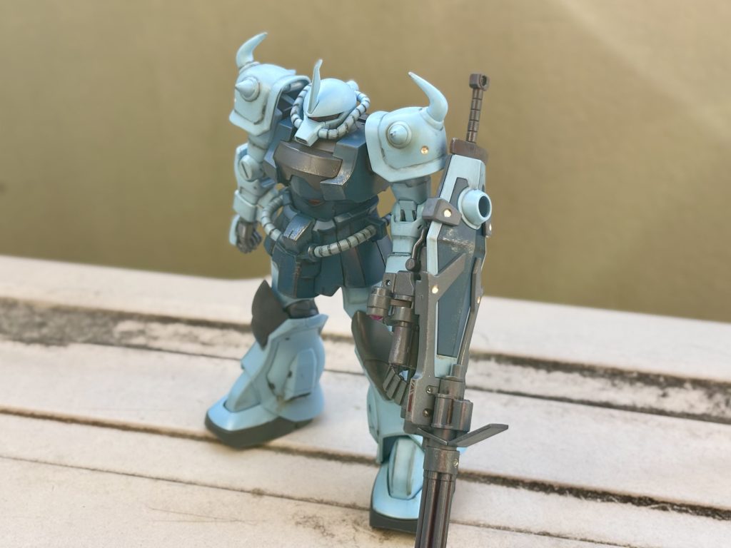 HGUC 1/144 グフカスタム–2枚目/制作者：mal__tese