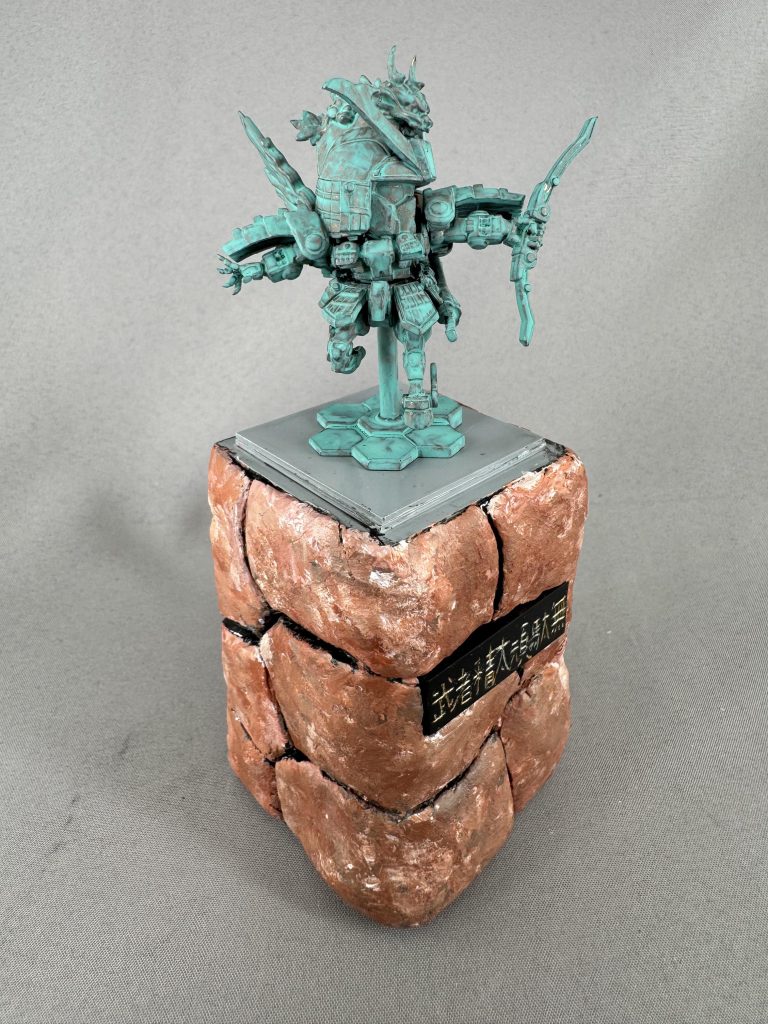 ポージングは固定なので適当にぐるりと撮影。