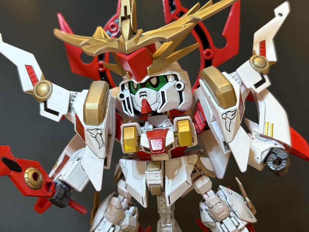 マスキングと塗り分けもだいぶがんばったんですが…