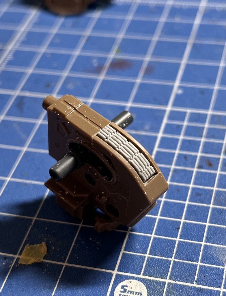 HG 1/144 高機動型ザク 地上用 (ダナン機)完成しました！–5枚目/制作者：black🇯🇵