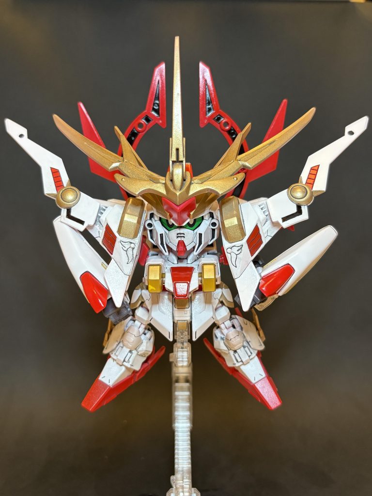 お約束の「天」!!!腕アーマーに天鎧砲のジュエルシールなども盛り込みたかったんですがちょっとまとまるイメージが浮かばなかったのでやめました