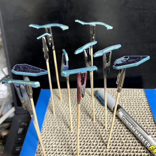 MGガンダムX クリアパーツ塗装