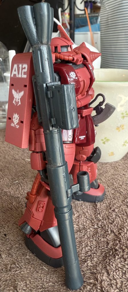 シャアザクできた。つよそう