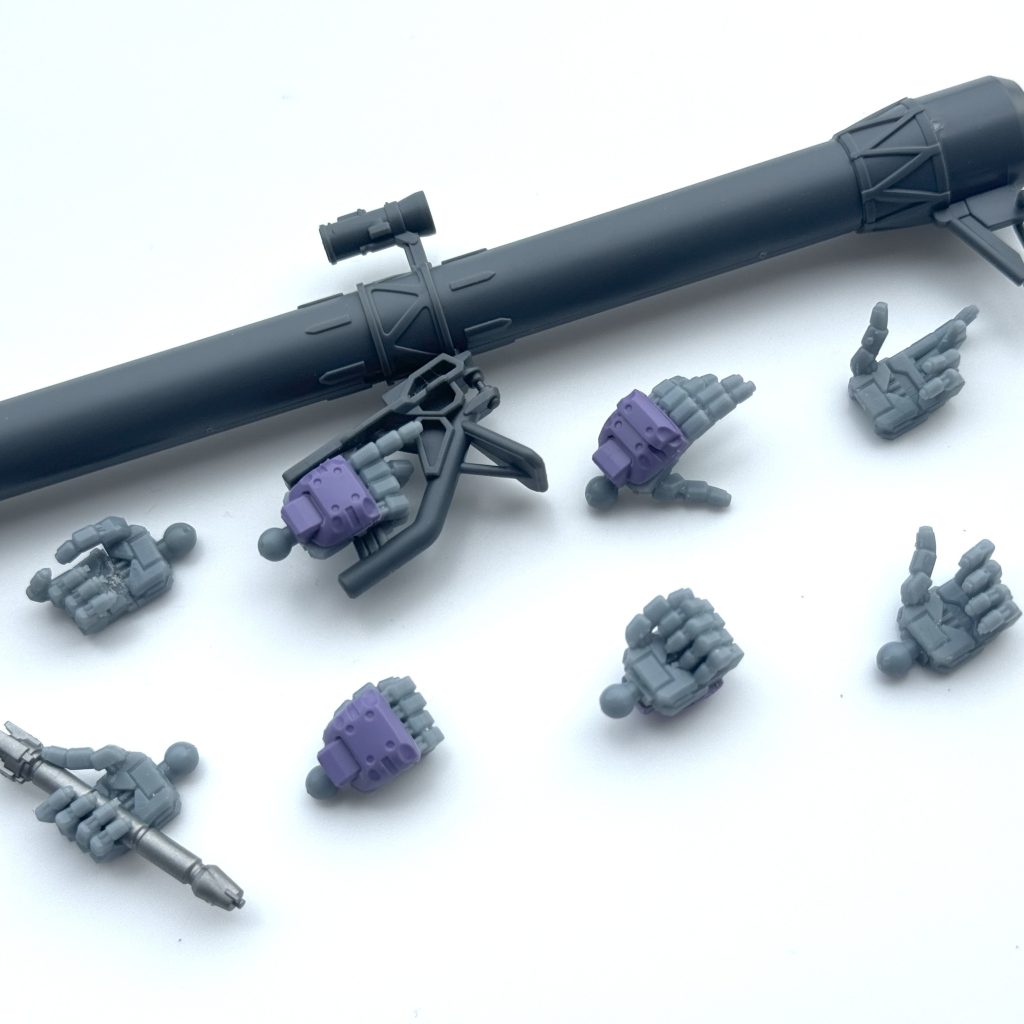 ドムに使いやすいハンドパーツを厳選✨