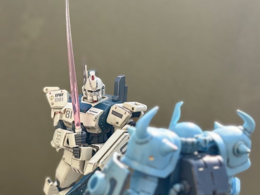 HGUC 1/144 ガンダムEz8–7枚目/制作者：mal__tese