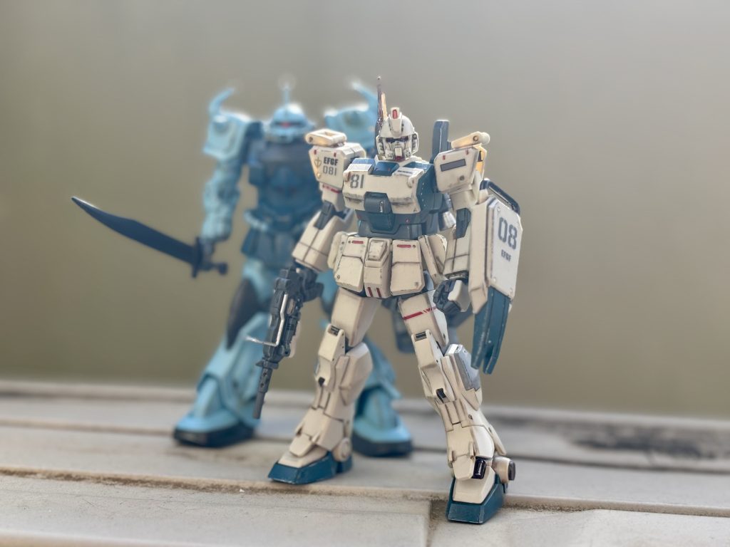 グフカスタムと一緒に