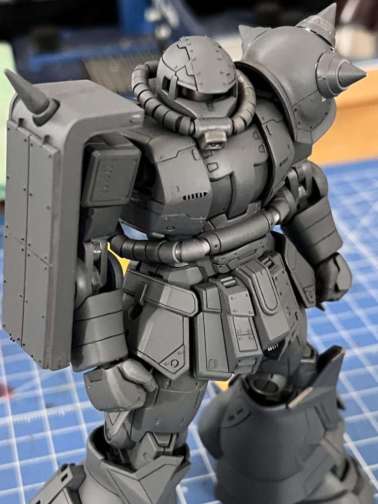 HG 1/144 高機動型ザク 地上用 (ダナン機)完成しました！–6枚目/制作者：black🇯🇵