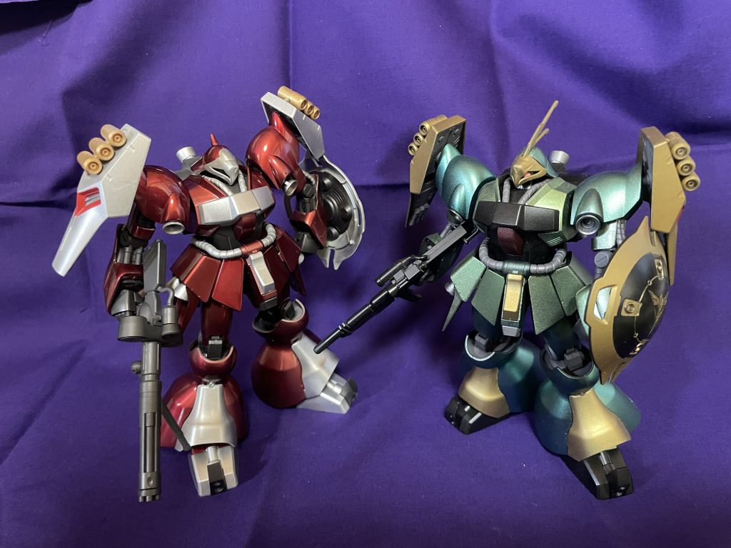 ギュネイ機と一緒に観覧ありがとうございます(^^)