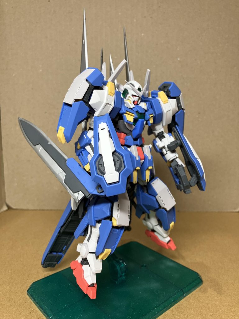 GNソードは両手に装備させました。