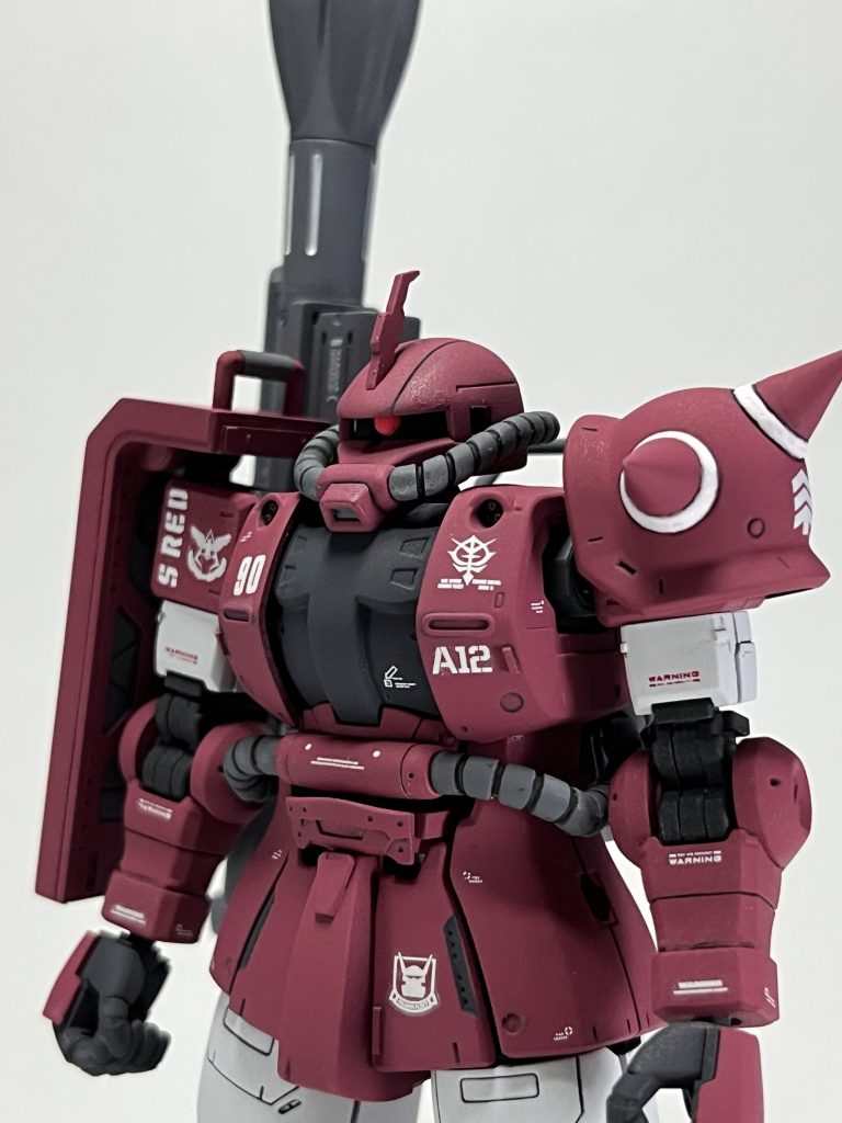 ZAKU II HIGH MOBILITY TYPE S-RED CUSTOM